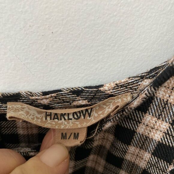 Barlow plaid mini midi dress - Picture 4 of 6